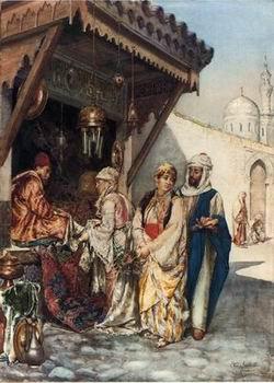 unknow artist Arab or Arabic people and life. Orientalism oil paintings 596 Germany oil painting art